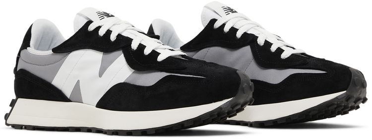 New Balance 327 Black Shadow Grey
