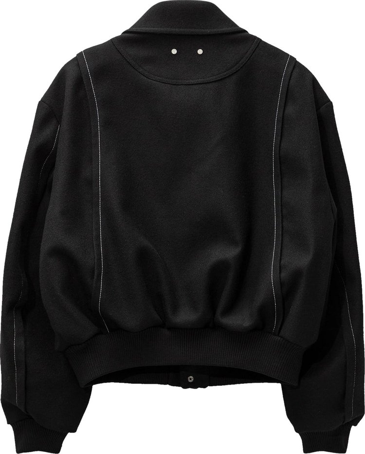 Andersson Bell Lemmans Wool Blouson Jacket Black