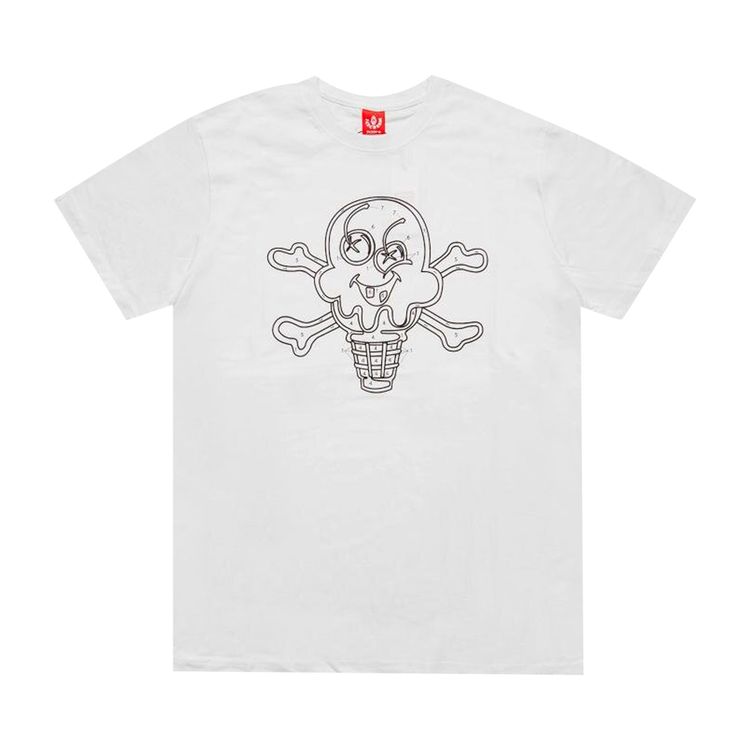 Icecream Color Time T Shirt White