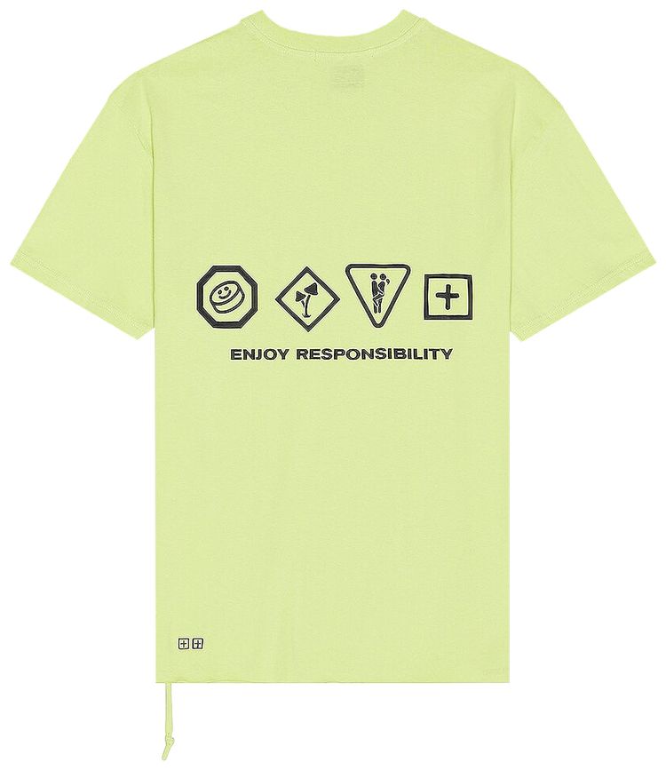 Ksubi Enjoy Biggie T Shirt Daylite Green