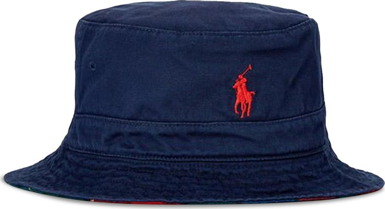 Polo Ralph Lauren Reversible Bucket Hat 'Red/Green'