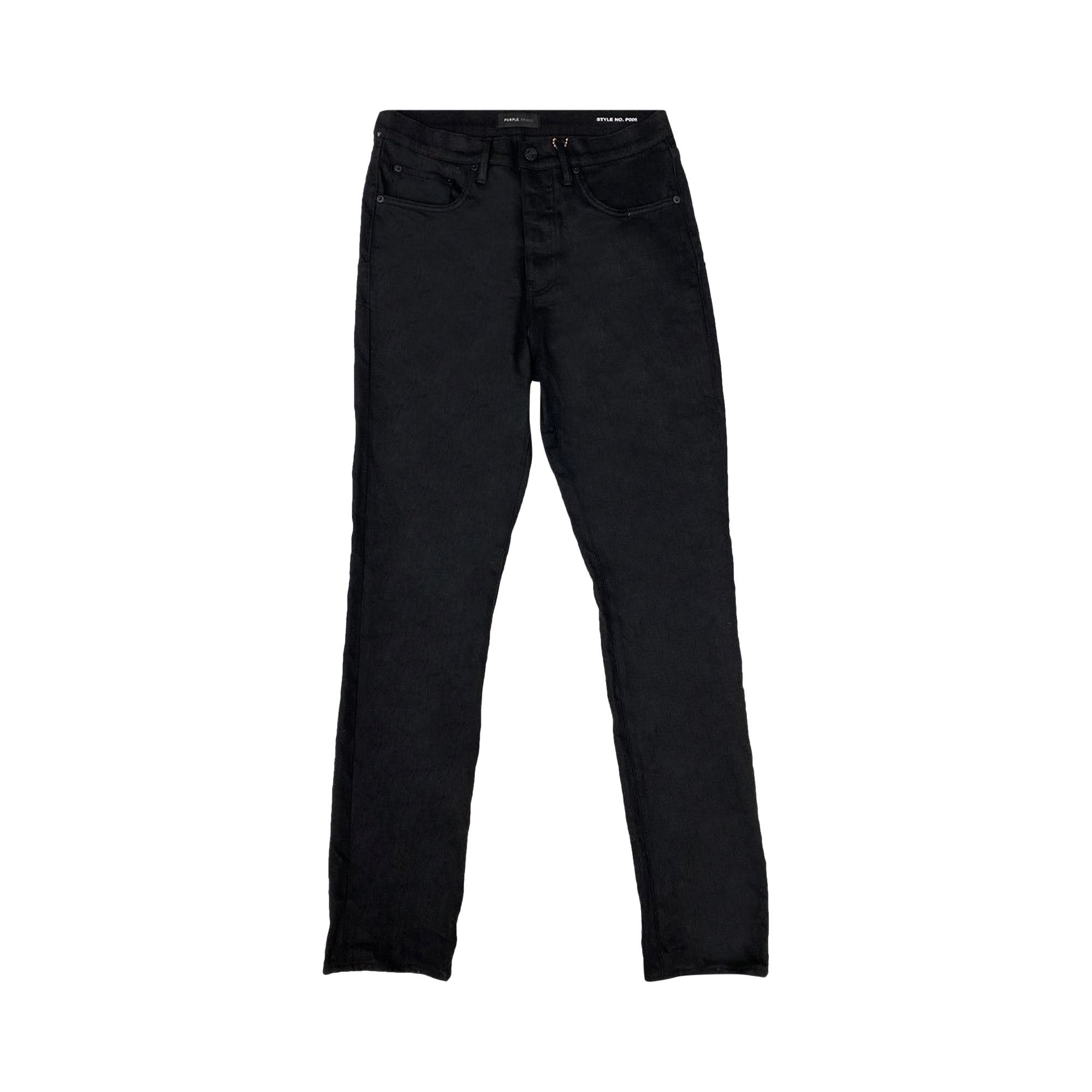 PURPLE BRAND P005 Black Raw ストレッチ パンツ○関送無料○ Buy PURPLE BRAND Black Raw Denim 'Black' - P005 BLKR223 | GOAT