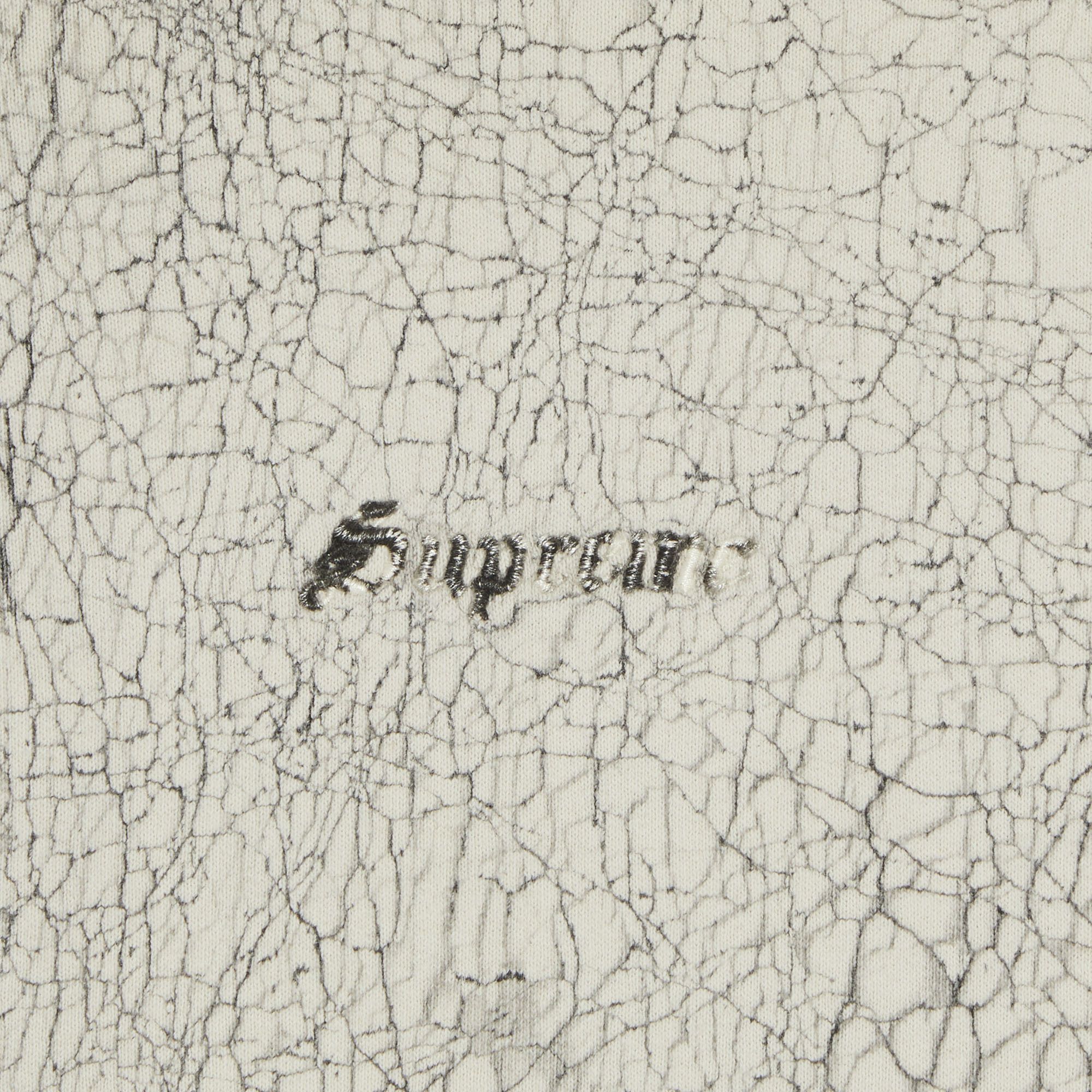 Buy Supreme Crackle Zip Up Hooded Sweatshirt 'Natural' - FW23SW108