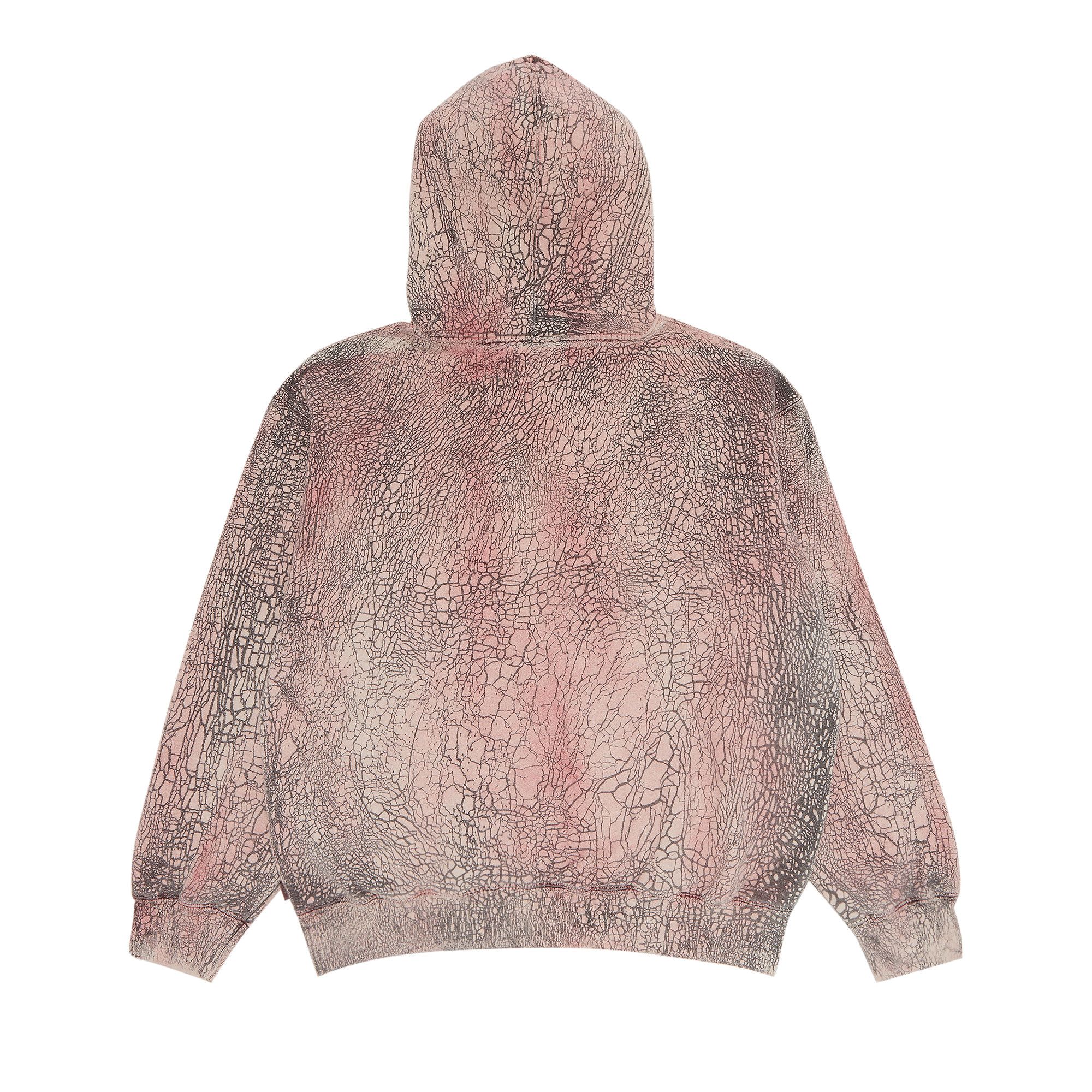 Buy Supreme Crackle Zip Up Hooded Sweatshirt 'Red' - FW23SW108 RED