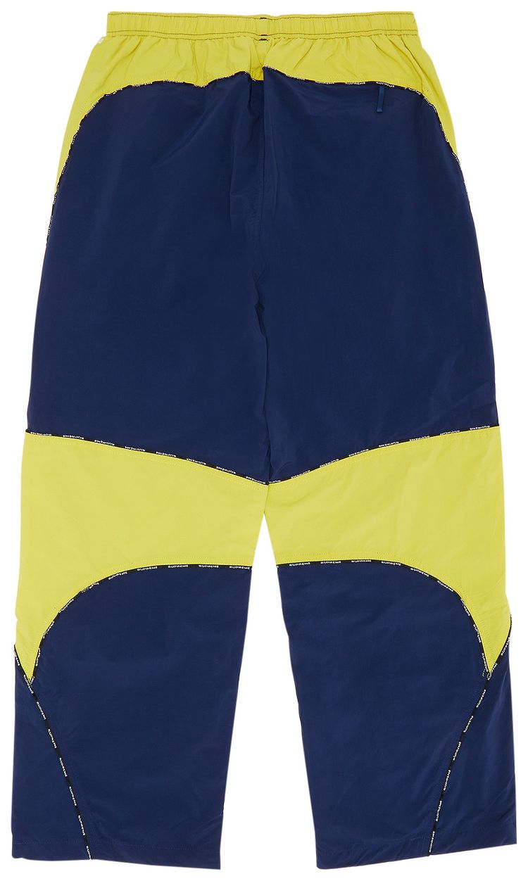 Supreme Logo Piping Track Pant Navy