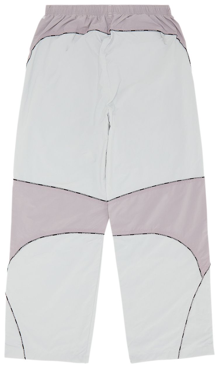 Supreme Logo Piping Track Pant Grey