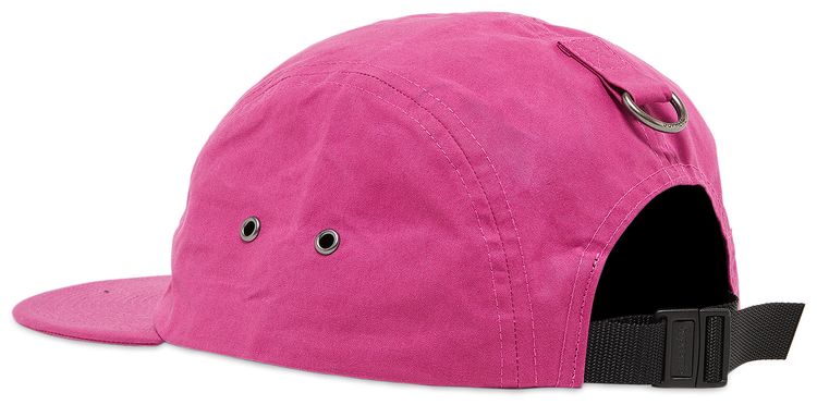 Supreme Waxed Cotton Camp Cap Magenta