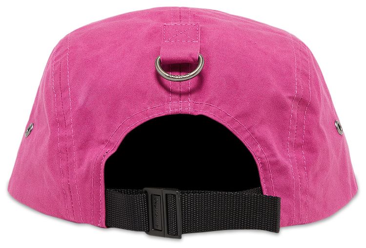 Supreme Waxed Cotton Camp Cap Magenta