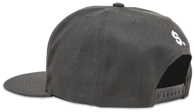 Supreme Handstyle 6 Panel Charcoal