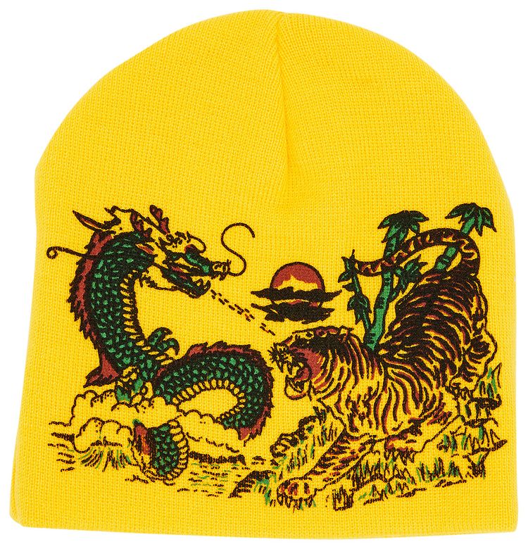 Supreme Dragon Beanie Yellow