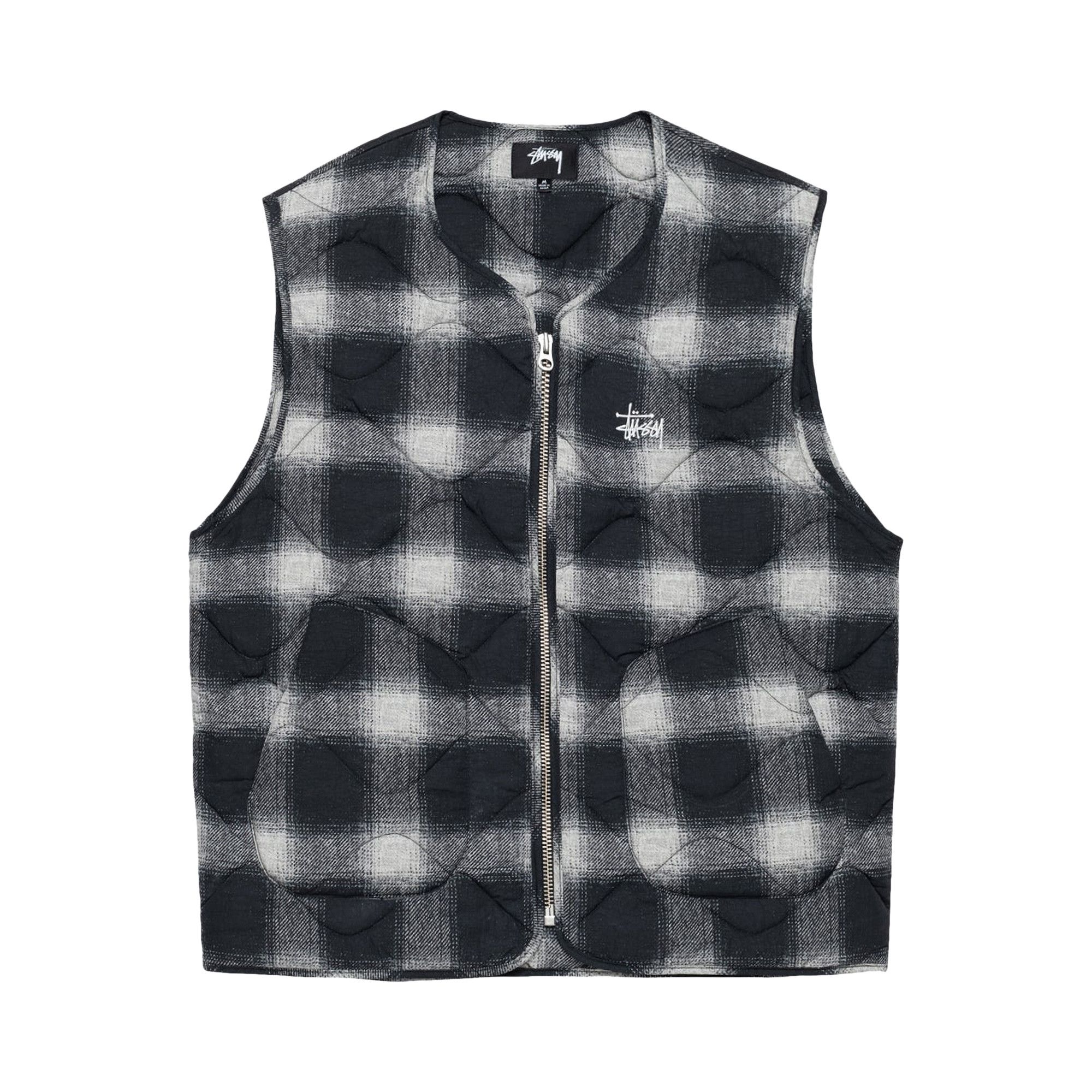 Buy Stussy Recycled Nylon Liner Vest 'Black' - 115643 BLAC | GOAT UK