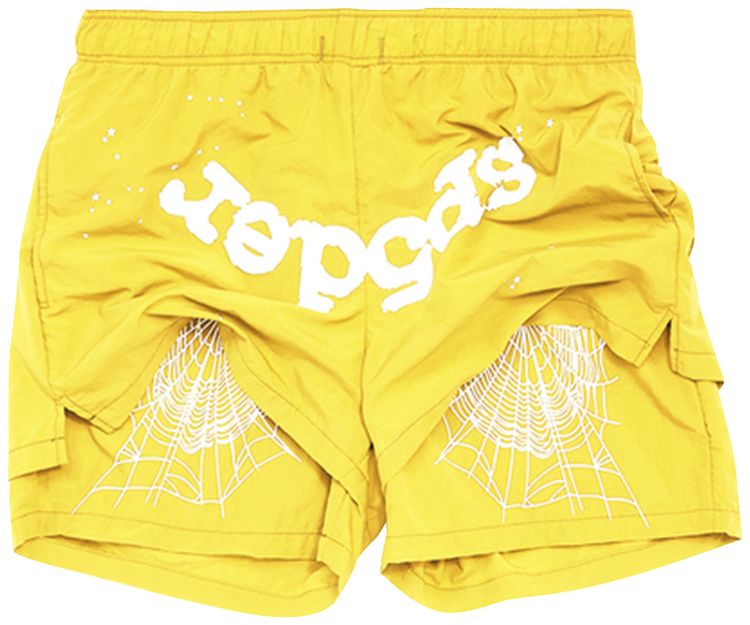 Sp5der Logo Short Yellow