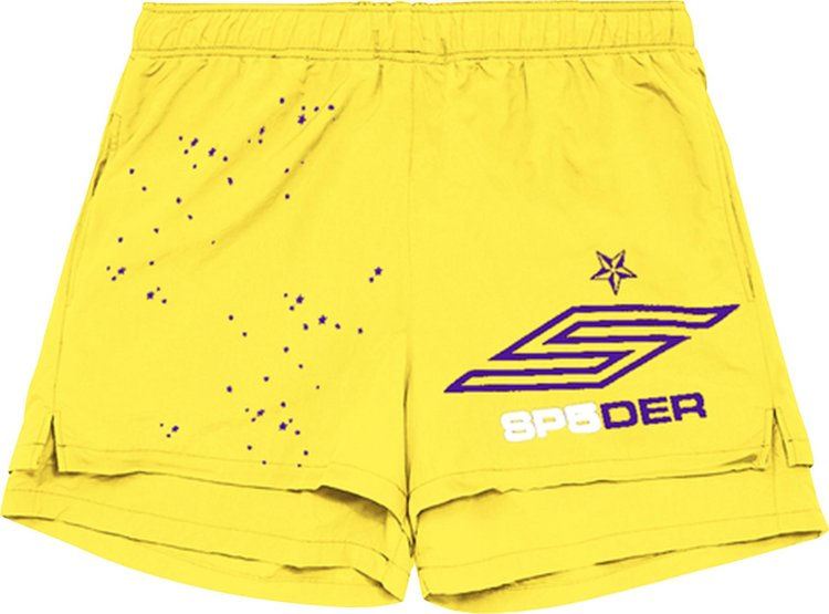 Sp5der Pro Short Yellow