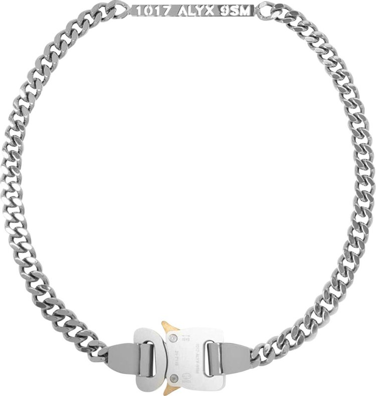 1017 ALYX 9SM Buckle Necklace 'Silver'