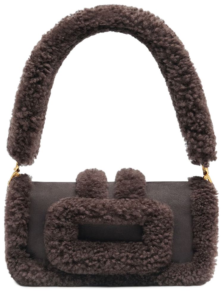 Jacquemus Le Petit Bambimou Doux Top Handle Bag Dark Brown