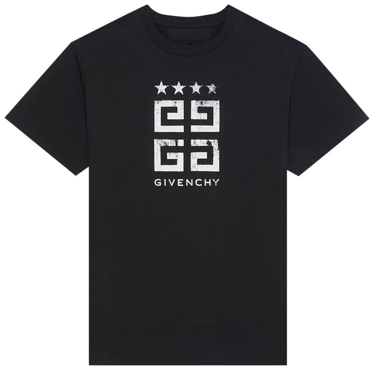 Givenchy Slim Fit T Shirt Black