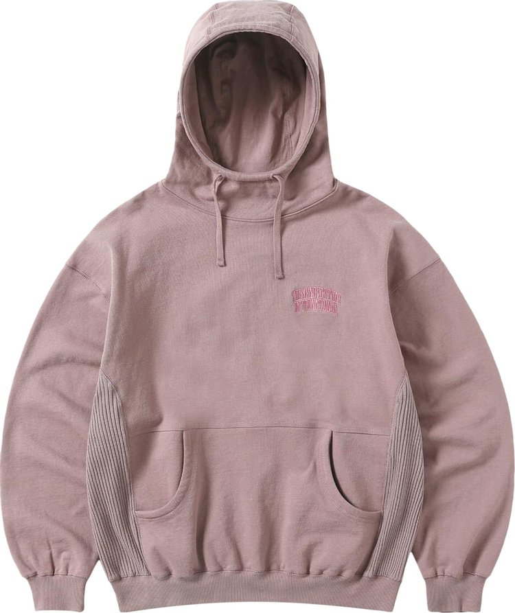 thisisneverthat Paneled Hoodie 'Dusty Pink'