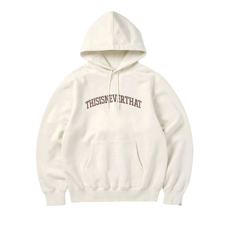 thisisneverthat Arch Logo Hoodie 'Natural'