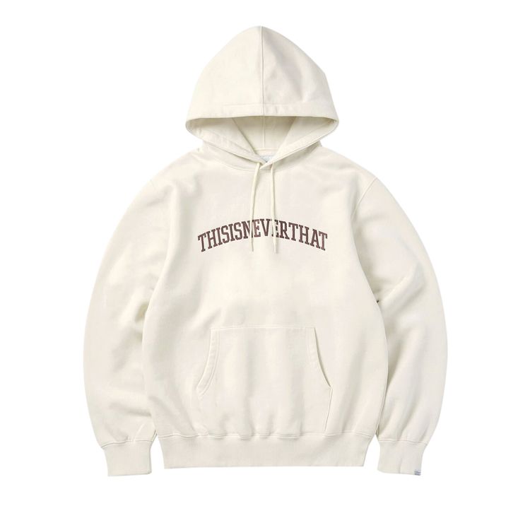 thisisneverthat Arch Logo Hoodie Natural