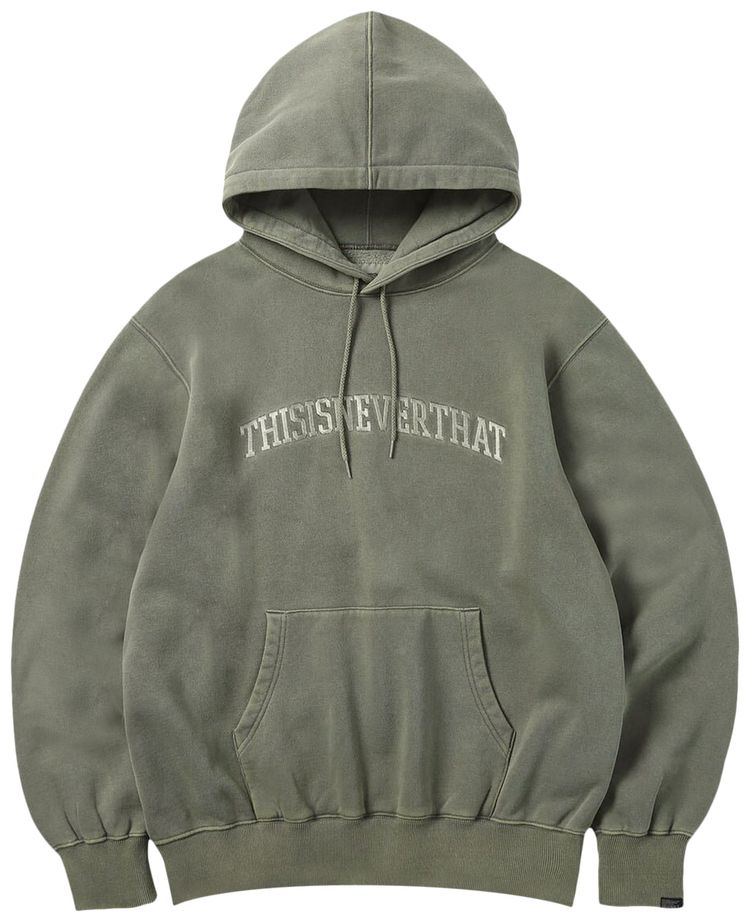 thisisneverthat Arch Logo Hoodie Mud