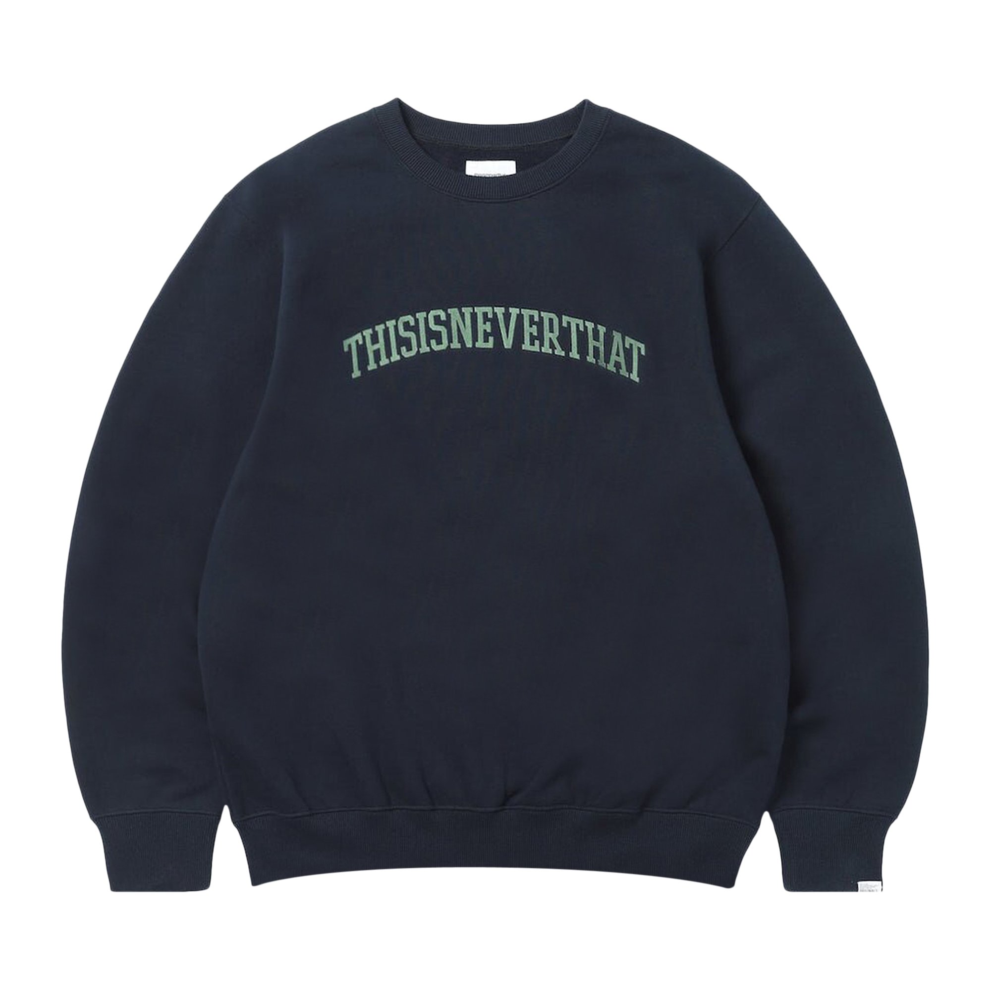 Buy thisisneverthat Arch Logo Crewneck 'Navy' - TN223TSWCW01 NAVY