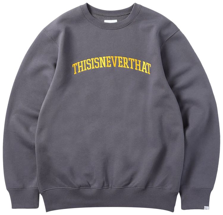 thisisneverthat Arch Logo Crewneck Grey