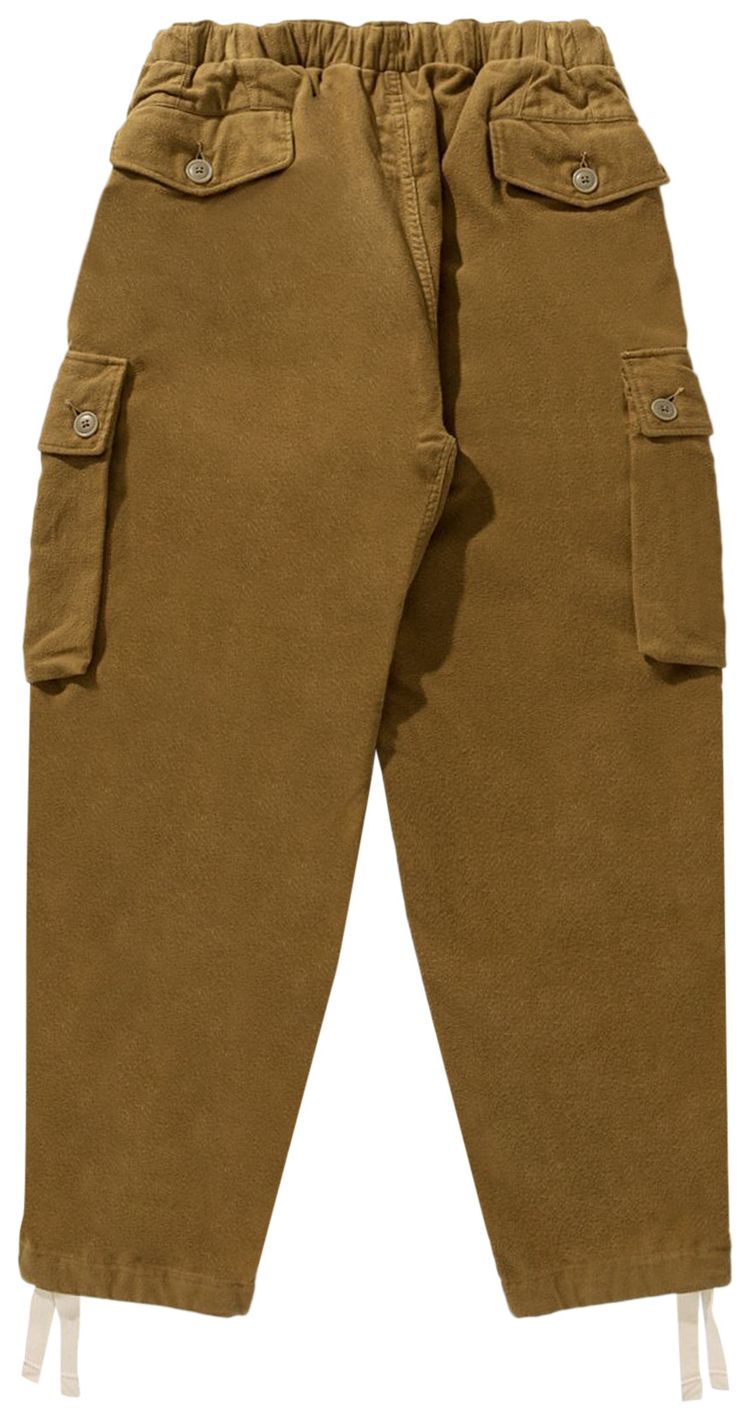 nanamica Flannel Easy Cargo Pants Camel