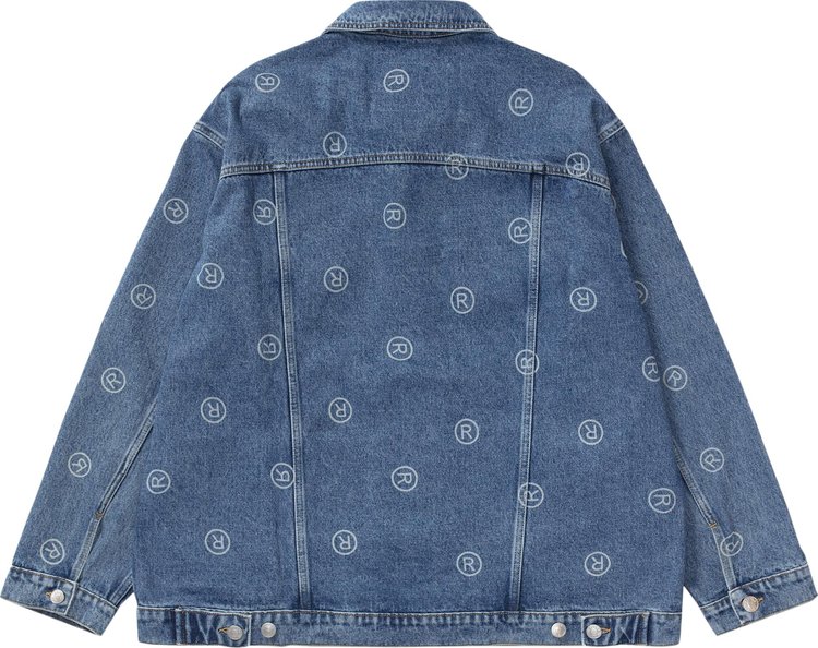 Martine Rose Oversized Jacket Blue Wash