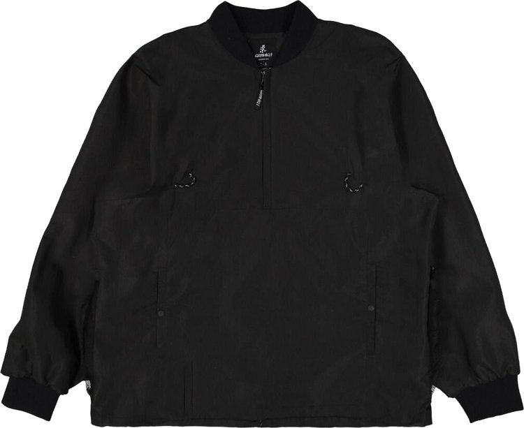 Gramicci x FCE Zip Up Pullover Black