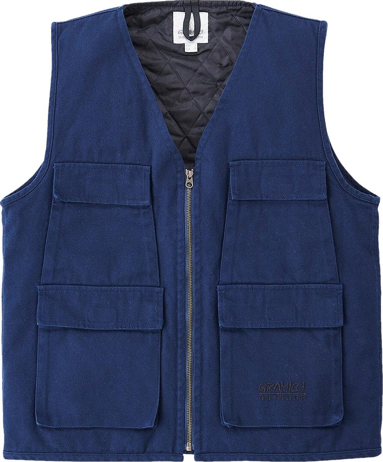 Gramicci Gear Vest Navy