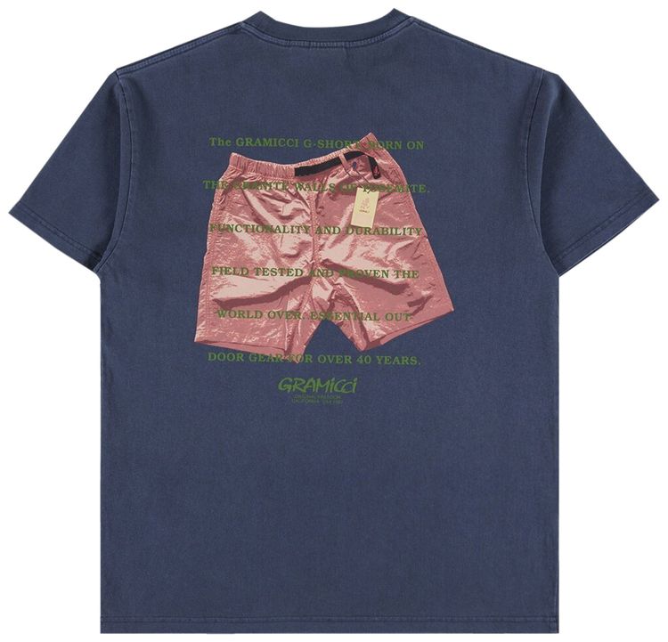 Gramicci G Short Tee Navy Pigment