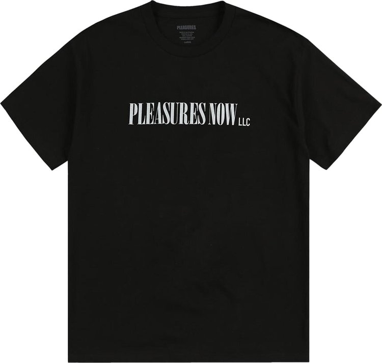 Pleasures LLC T-Shirt 'Black'