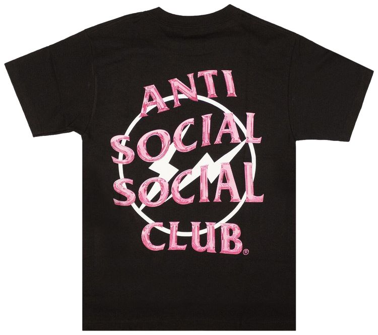 Anti Social Social Club Precious Petal T Shirt Black