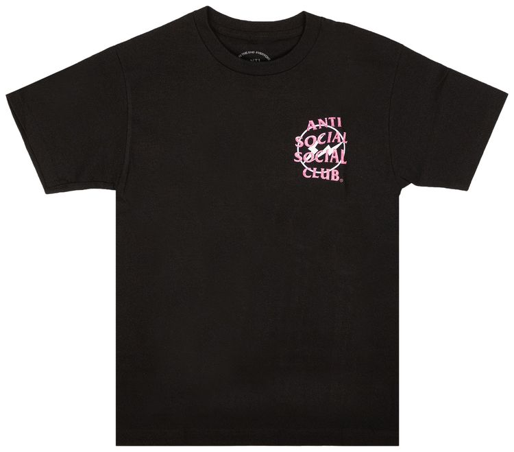 Anti Social Social Club Precious Petal T Shirt Black