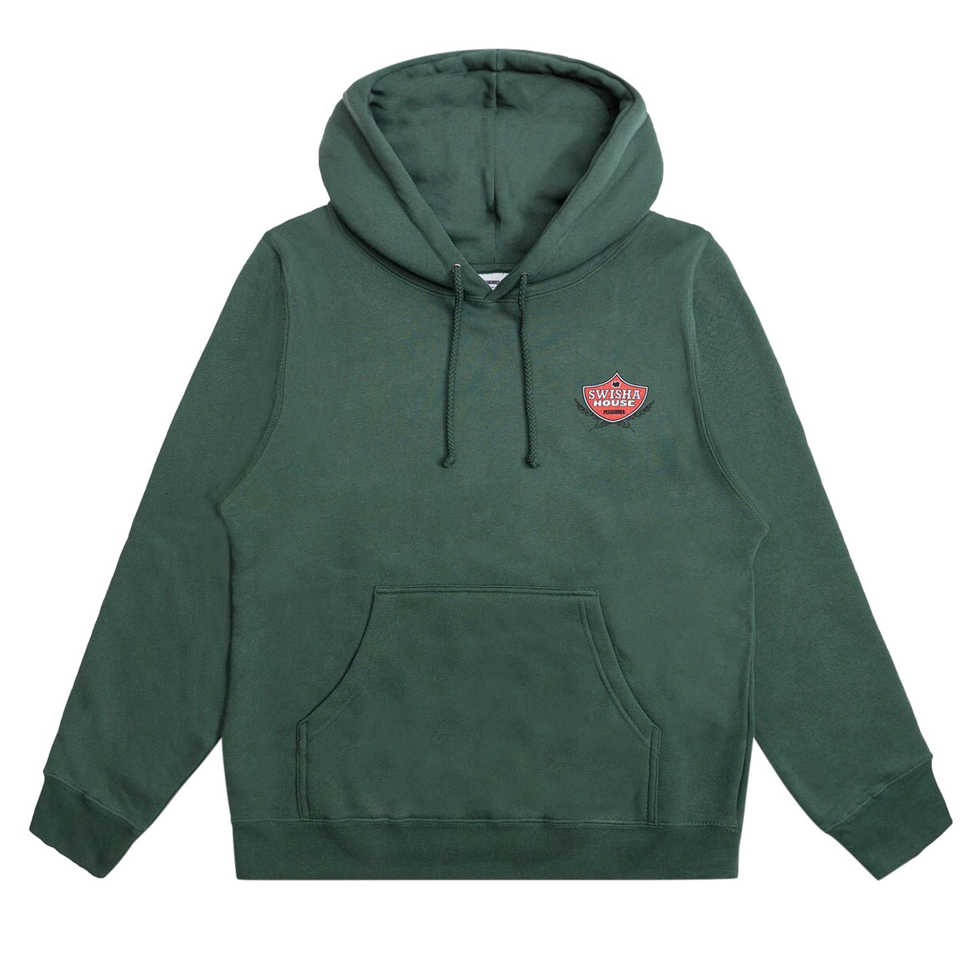 【PLEASURES】プレジャーズ Swisha Hoodie Buy Pleasures Swisha Hoodie 'Alpine Green' - P23F057 ALPI | GOAT