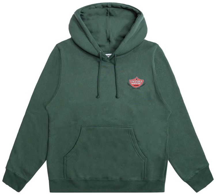 Pleasures Swisha Hoodie Alpine Green