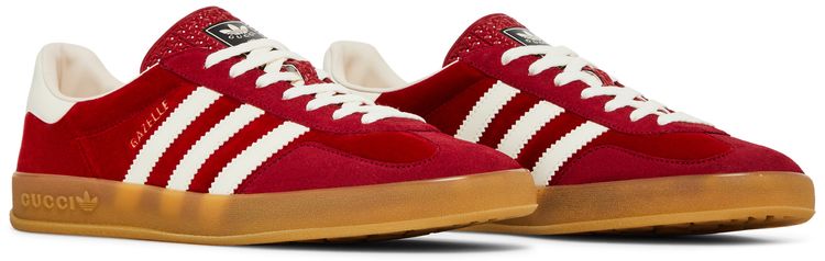 Adidas x Gucci Gazelle Red Velvet