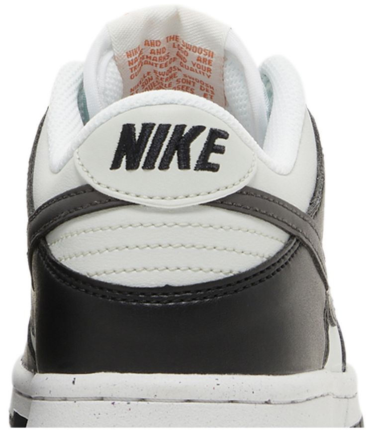 Nike Dunk Low GS Black Bright Mandarin