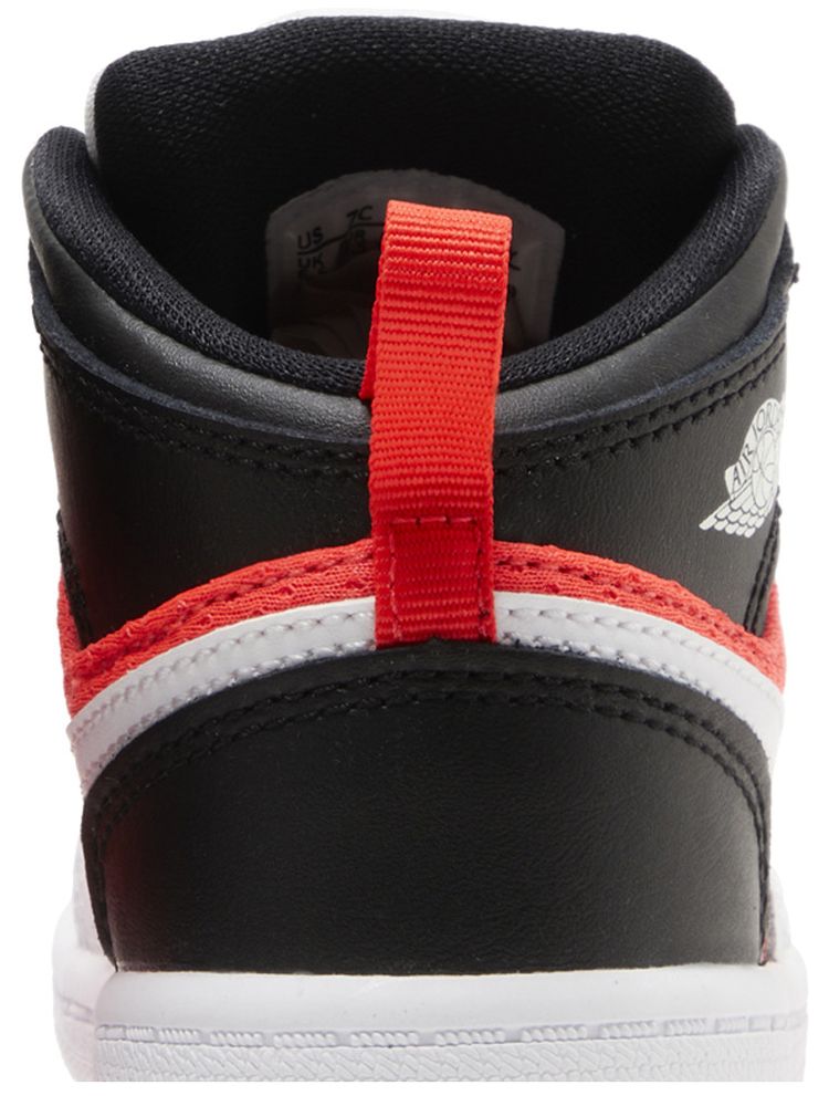Air Jordan 1 Mid SE TD White Infrared
