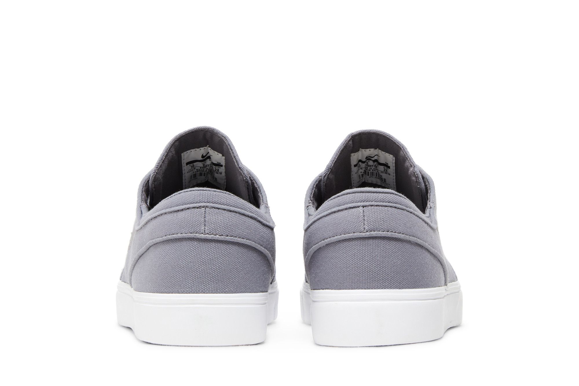 Size 4.0 Zoom Stefan Janoski Canvas Gunsmoke