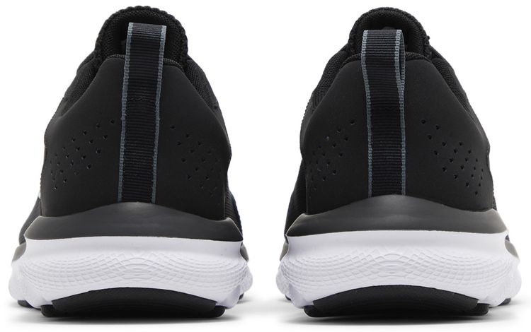 Under Armour Charged Assert 9 4E Wide Black White