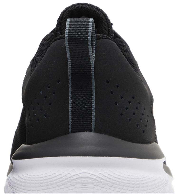 Under Armour Charged Assert 9 4E Wide Black White