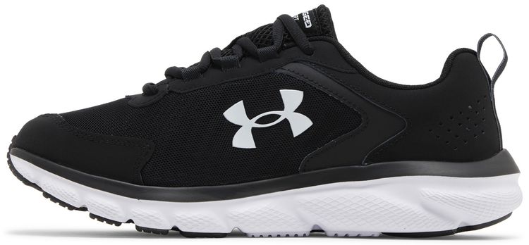 Under Armour Charged Assert 9 4E Wide Black White