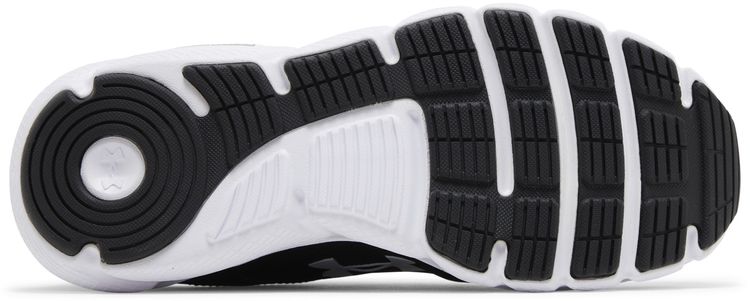 Under Armour Charged Assert 9 4E Wide Black White