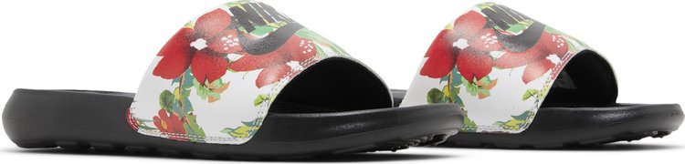 Wmns Victori One Printed Slide Floral   Black