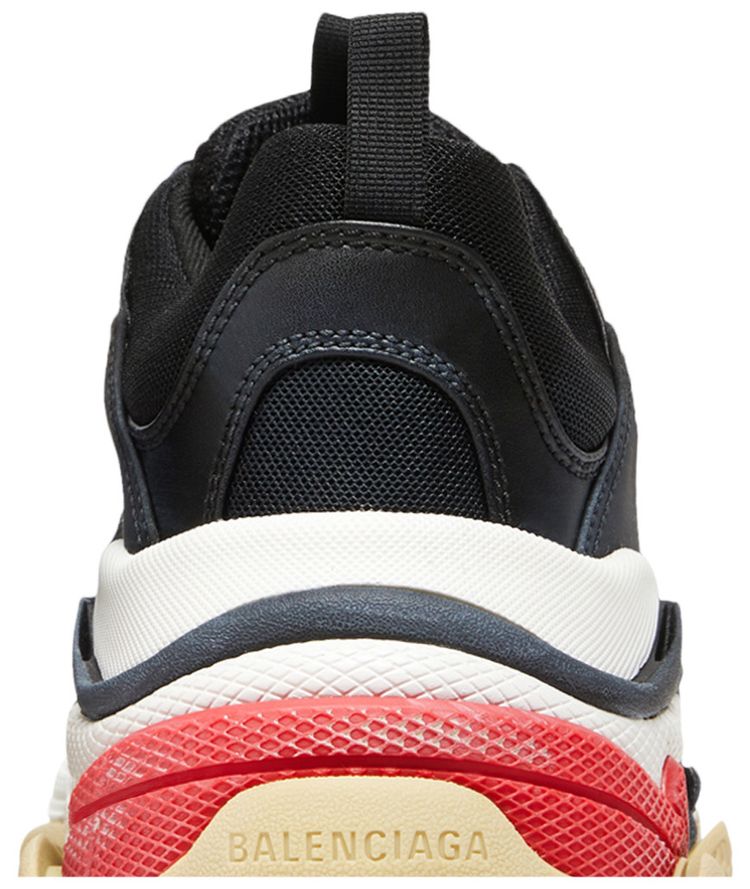 Balenciaga Triple S Sneaker Black Red