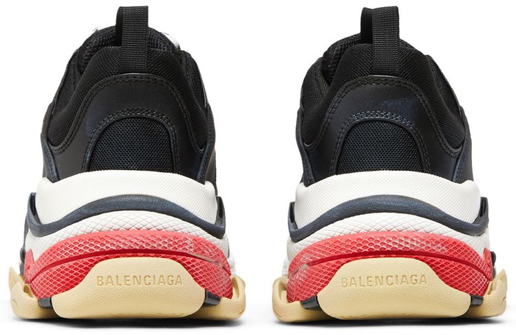 Balenciaga Triple S Sneaker Black Red
