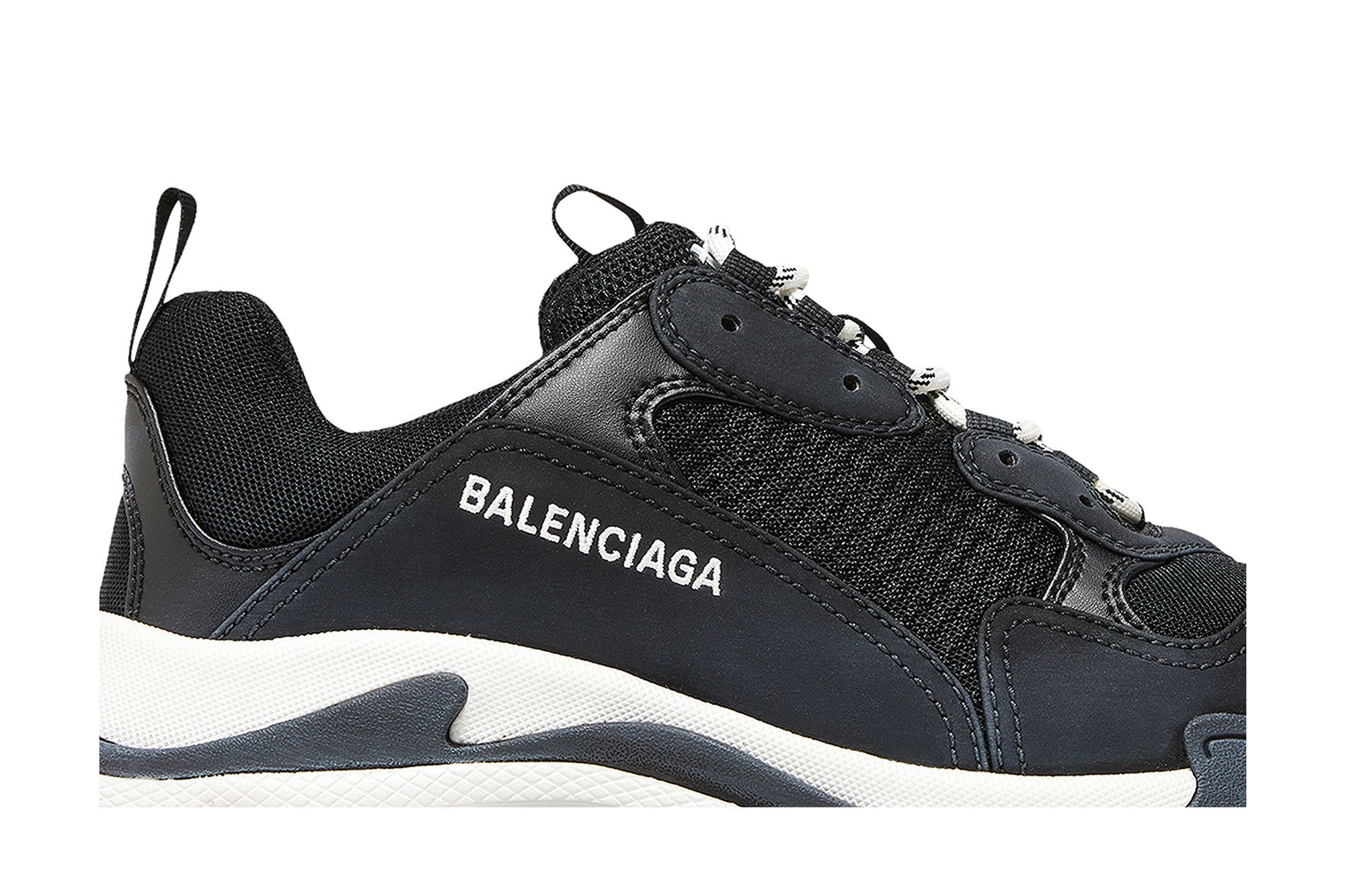 Size 10.0 Balenciaga Triple S Sneaker Black Red
