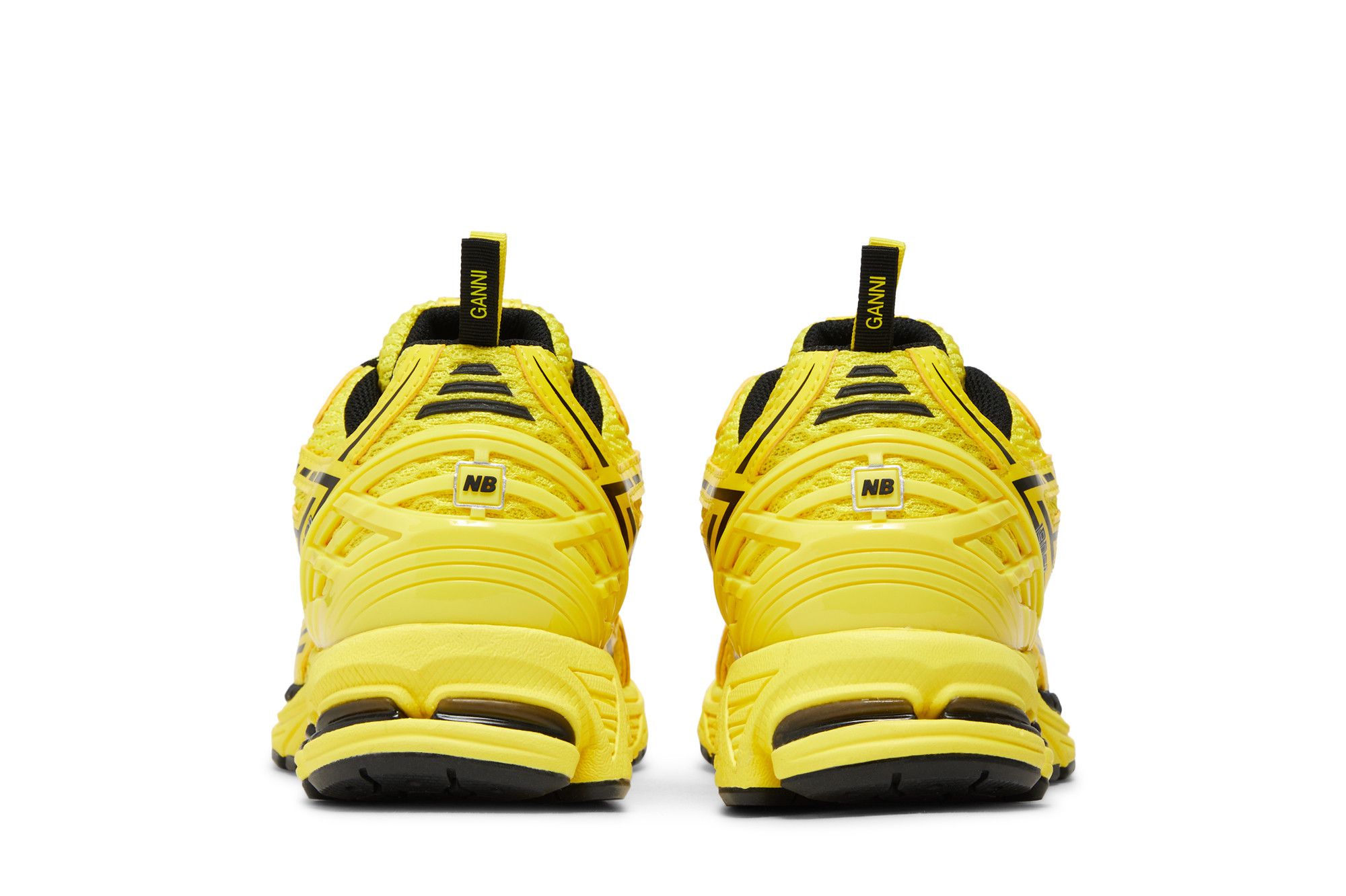 Ganni yellow sneakers new arrivals
