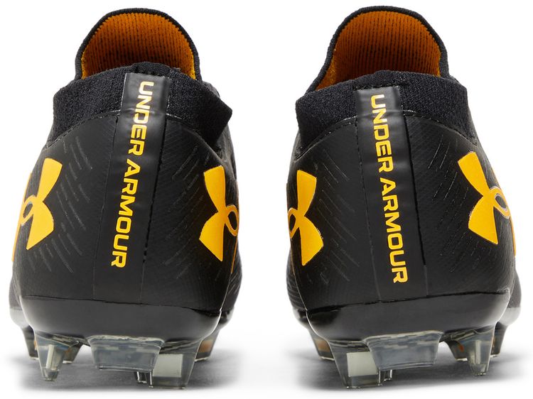 Under Armour Shadow Pro FG Black Orange Shock